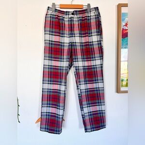Women DJAB Multicolored Plaid Pants
